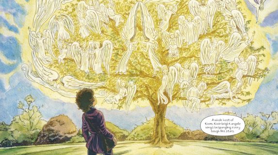 ‘Madmen see outlines & therefore they draw them’ - Blake & Comics
